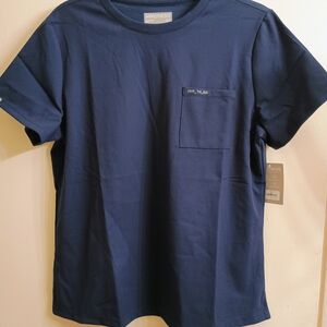 Hypothesis Performance Medical Wear Navy Blue Women's Short Sleeve